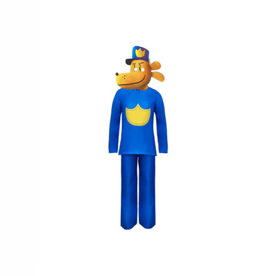 跨境新品Dog man神探狗狗万圣节COS角色扮演皮蒂猫服装舞台表演服