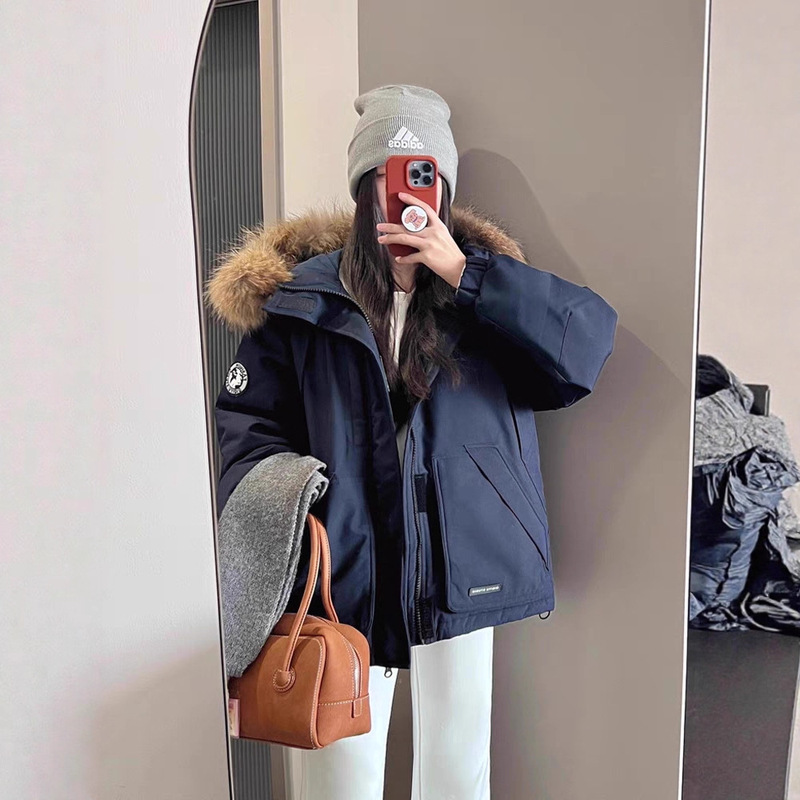 Women's Mid-Length down Jacket 2025 Winter New Style Workwear Coat Thickened Parka Cold-Proof Jacket for Petite Sizes