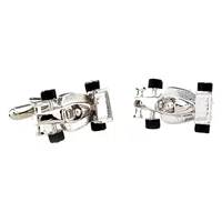 Высокое качество французские запонки манжеты запонки мужские cufflinks пиктограммы запонки серебряные черные гоночные запонки