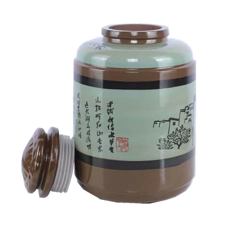 泡酒坛子家用泡酒罐子老式酒坛土坛存酒缸密封土陶酒缸子
