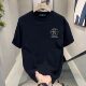 2025 New Style Popular Casual Men's Short-sleeved T-shirt Summer T-shirt Slim-fit All-match Top White Cotton Printing