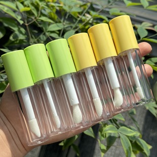 6ml�F؛�Sɫ���ʹܿչܴ��Թܰ��Ď���ˢ�^����ƿLipgloss tube