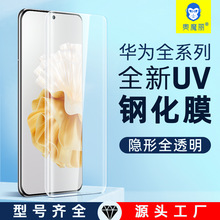 UV钢化膜适用华为mate60pro手机膜mateX5荣耀Magic6Pro高清P70Pro