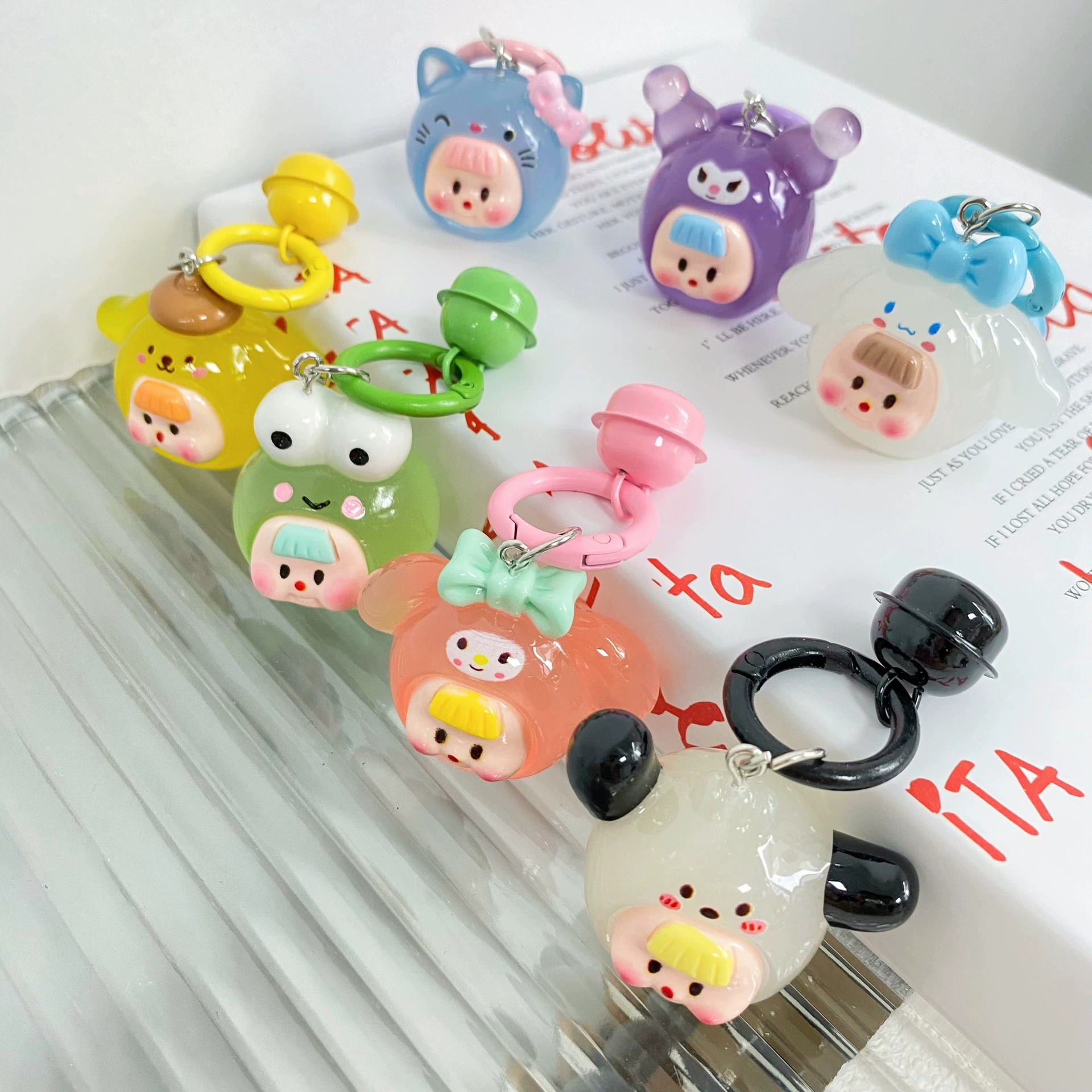 Sanrio, большой объемной брелок-аксессуар, подвеска, подарок на день рождения