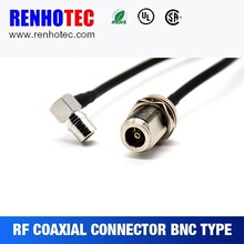 N�ͷ�ˮĸ�^�D��SMB��ĸ�^ ����RG174���L��500mm ��̖�쾀���L��