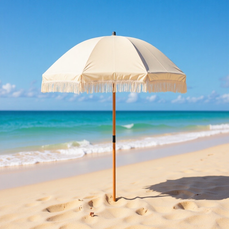 Outdoor Custom Luxury Oversized Umbrella Beach Sunny Perfect Shade Beach