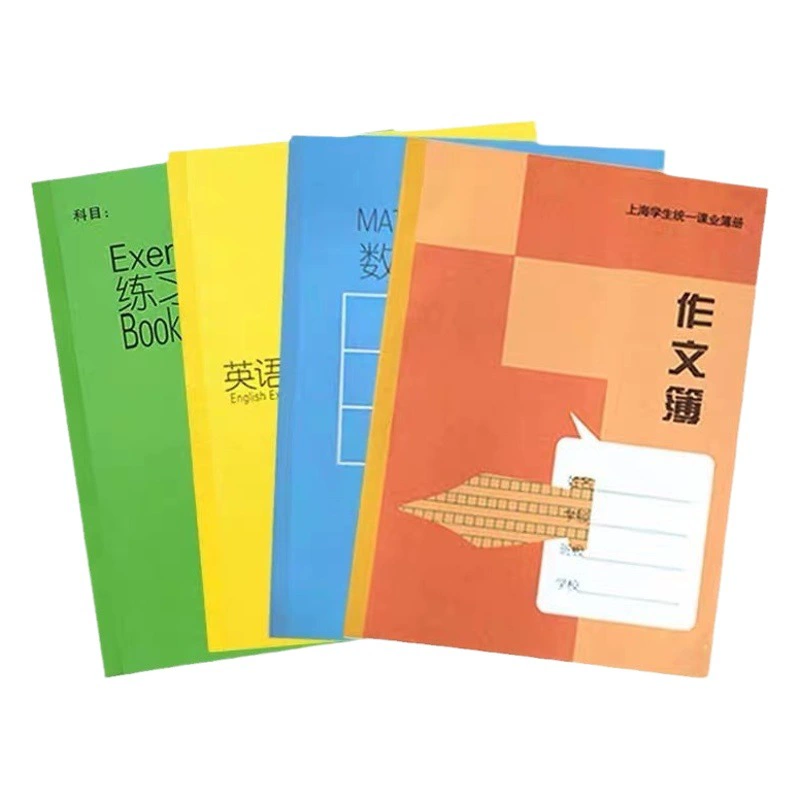 Цзянь Шэн Шанхай начальная и средняя школа работа тетрадь 3-6 класс большой тетрадь по английская математика