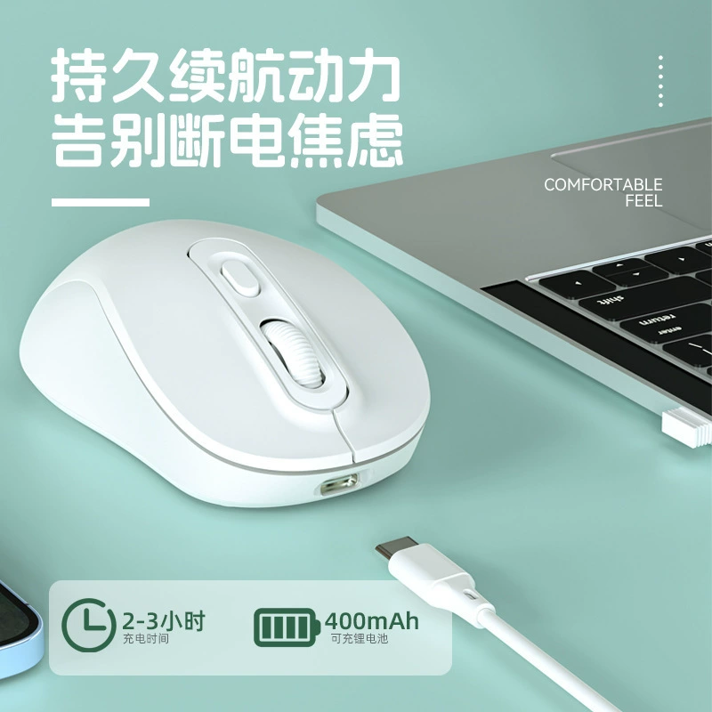 Wireless mouse, mute tablet laptop charging, bluetooth, business version, wholesale
