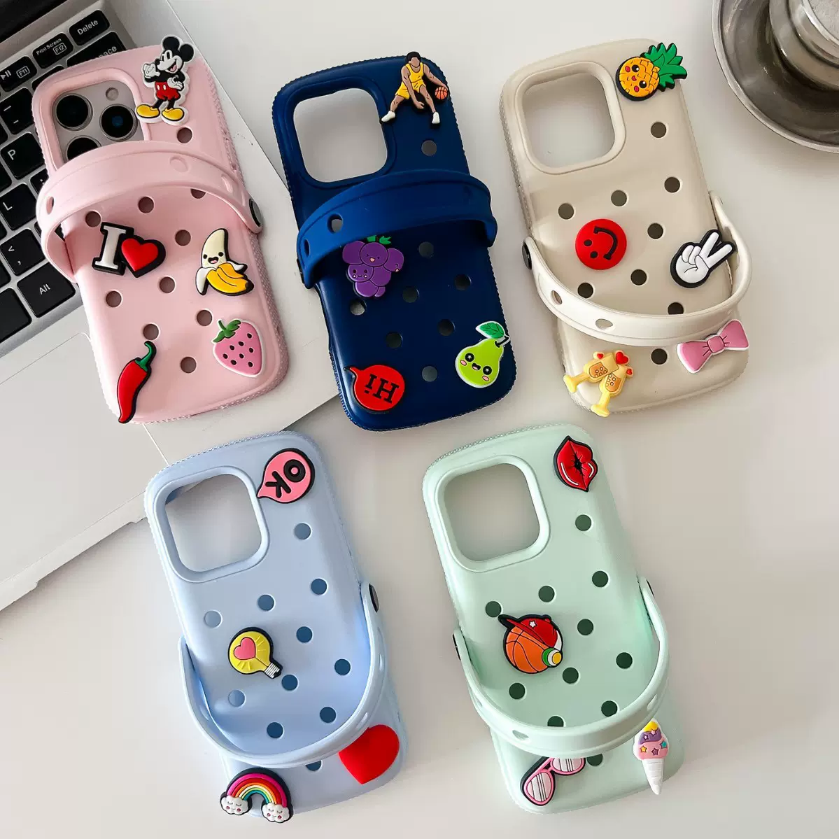 适用苹果17promax洞洞壳散热手机壳16高级感DIY苹果13全包保护套