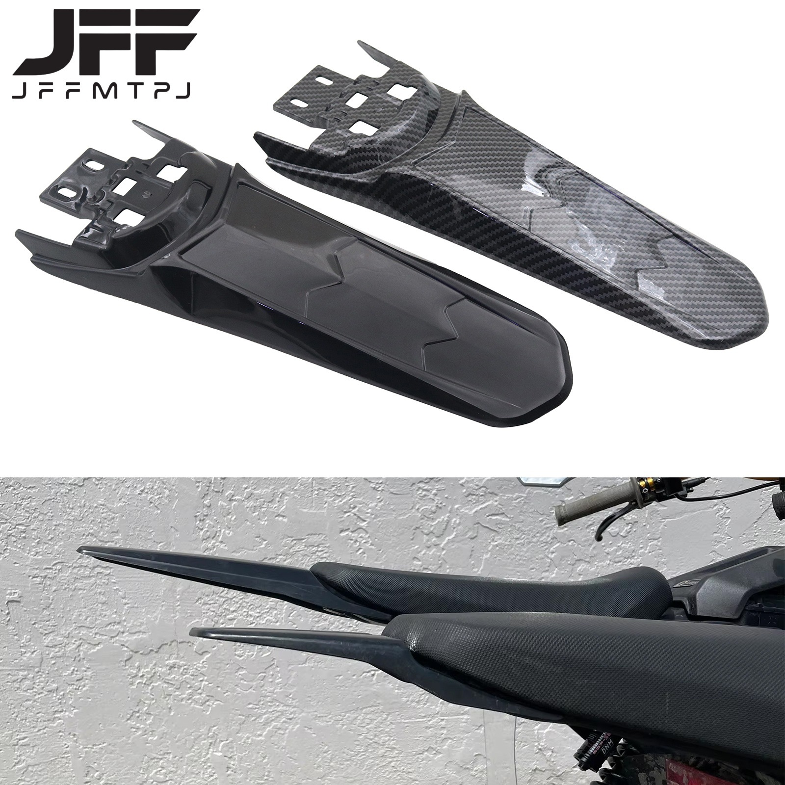 Suitable for Light Bee S/X Qingfeng Electric Off-Road Motorcycle Rear Fender Modified Extension
