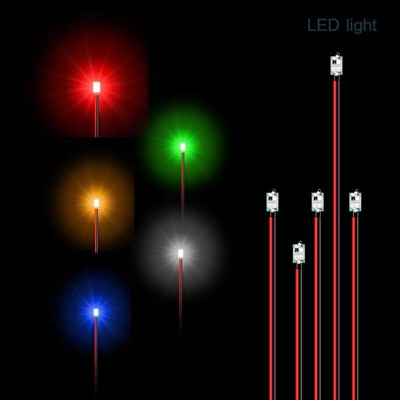 0805 1206 Led with Wire 0.35Ok Wire DIY Sand Table Model Material Model Light 1.7-3.6V