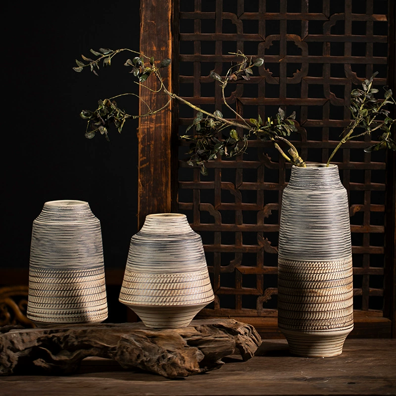 Цзиндэчжэнь керамические вазы ручной работы цветочные изделия для гостиной кабинет высокого класса декоративные украшения