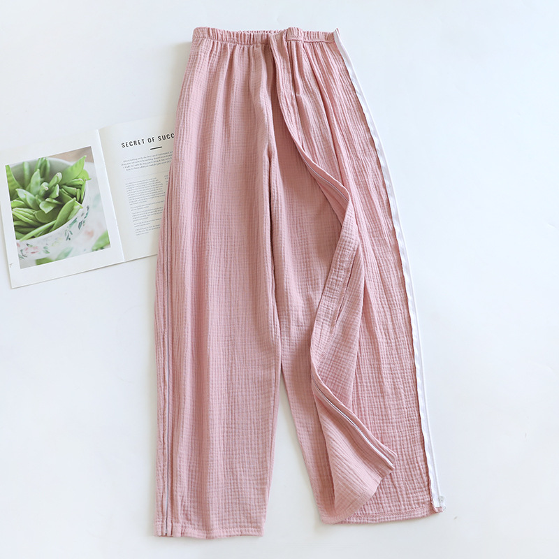 여성용 가죽 붉은 거즈 간호복 싱글 피스 바지