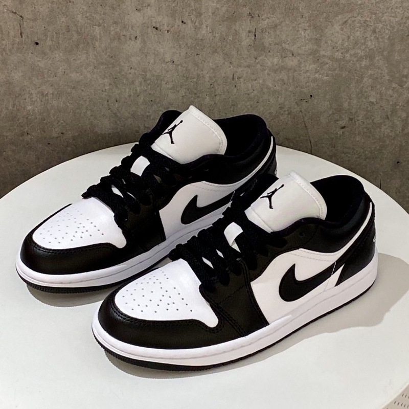 Putian Aj Low-Top Black and White Panda Toe Versatile Retro Ins Couple Style Men's Casual Sports Wholesale Source