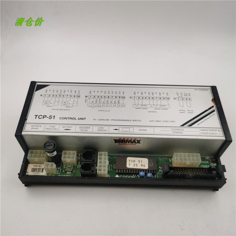 A014*TORMAX托马斯自动门电机控制器TCP-51RS-232 现货 议价
