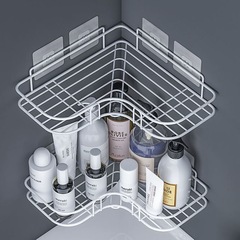 No punching bathroom bathroom sink storage rack toilet tripod toilet wall-mounted kitchen storage shelf