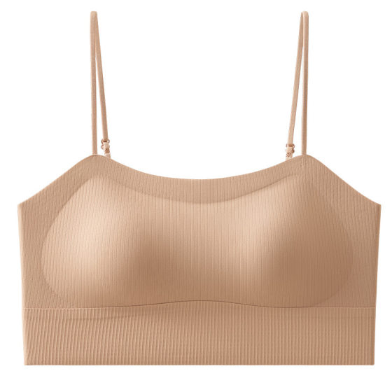866 Live Explosions with Chest Pad Vest Traceless Comfortable Gather Wrap Chest Inner Wearing Outer Wearing Underwear Without Steel Ring