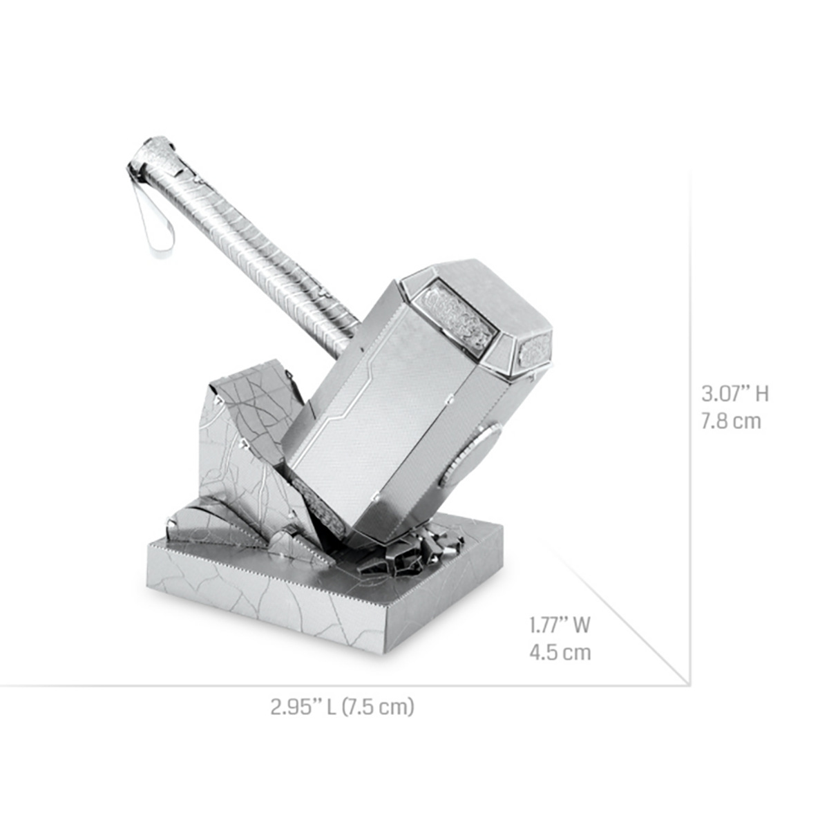 R2D2DIY puzzle de metal 3D hecho a mano modelo tridimensional para adultos Juguetes de puzzle de ensamblaje