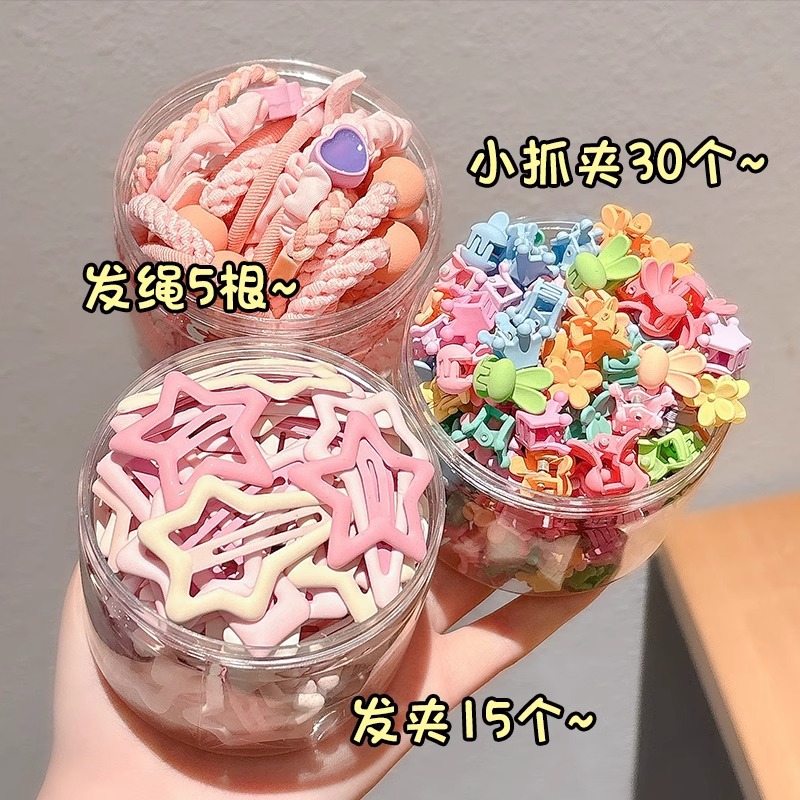 Niños brocas de cabello de luz nocturna brocas de cabello de bebé brocas de cabello lindas niñas brocas de cabello de bebé no lastimar tocado de cabello