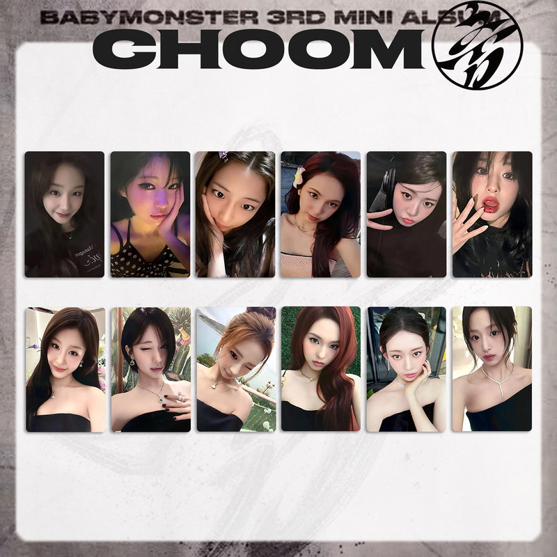 Babymonster Choom Album Merchandise Special Card K4 Makestar Special Card