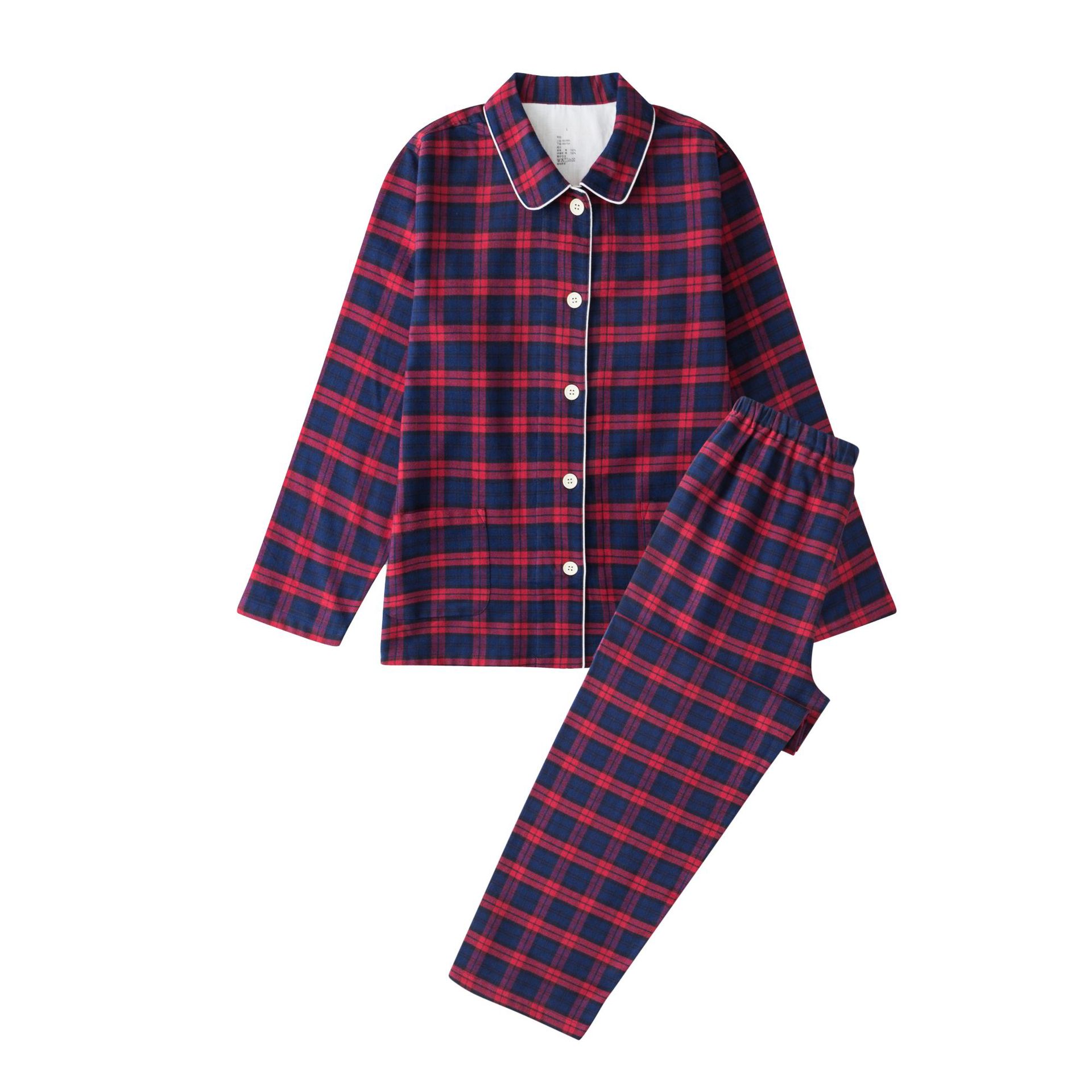 Women's british red plaid/flannel
