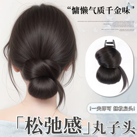 真发假发;假发片;假发马尾
