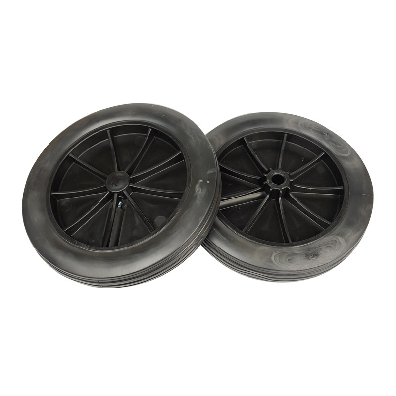 White Cloud Cleaning Truck AF08170 Semi-closed Spring Wheel Garbage Truck Rear Large Wheel Tool Truck Cleaning Truck Wheel