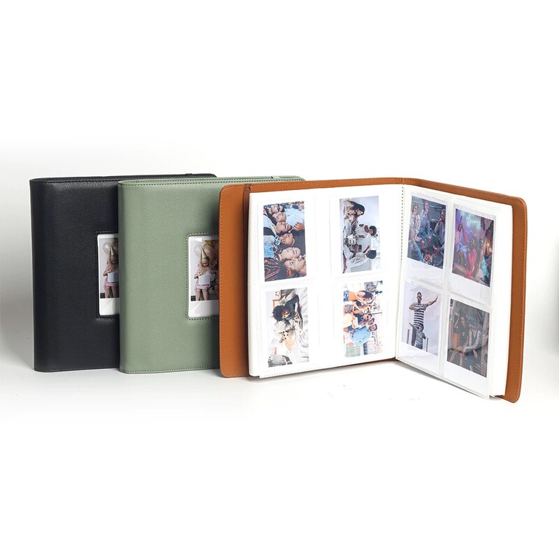 ♔ Suitable for Fuji Instax Wide400/300 Photo Albums, Polaroid Photo Paper, 5inch Storage Albums for Wide-Format Cameras