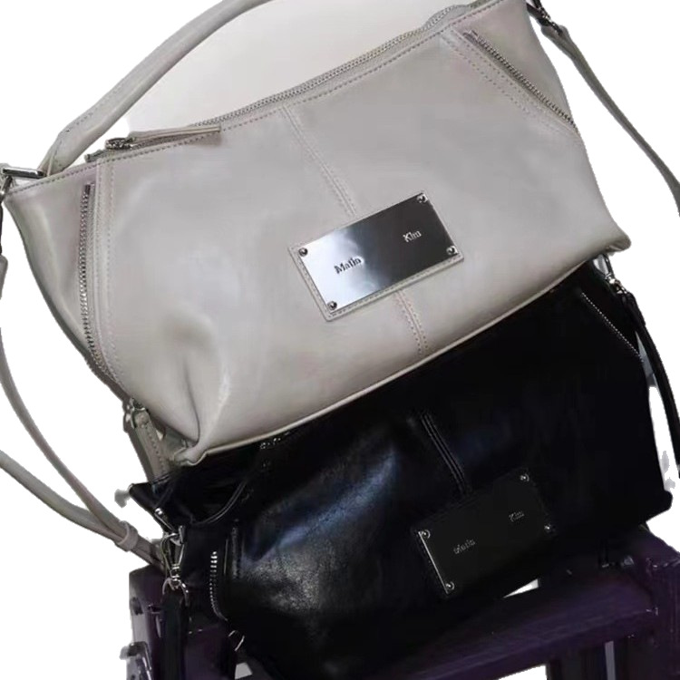 Korean Niche Matin Bow Dumpling Bag Sweet Cool Style K-Handbag Women's Bag - Thumbnail 2