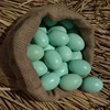 Huevos de Pascua de Madera para Manualidades, Decoración del Hogar, Adornos, Juguetes de Simulación para Niños, Accesorios para Pintar Grafitis