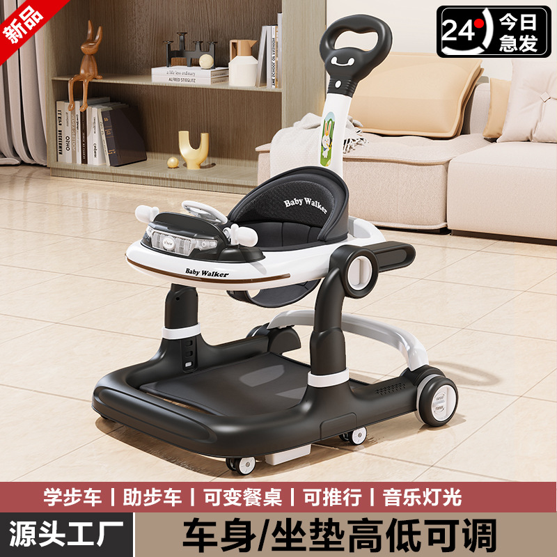 Baby Walker 6 to 18 Months Multifunctional Infant Baby Kidsren Three-In-One Learning Car 2025 New Model