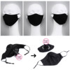 New SM adult erotic supplies dildo mouth plugs with passion with passion to disassemble the mouth ball, fun, thickened black mask