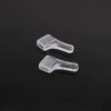 White earrings, 1 pair