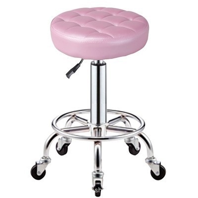 Fábrica directa taburete de belleza elevación polea rotatoria taburete de barbería taburete redondo barbería silla