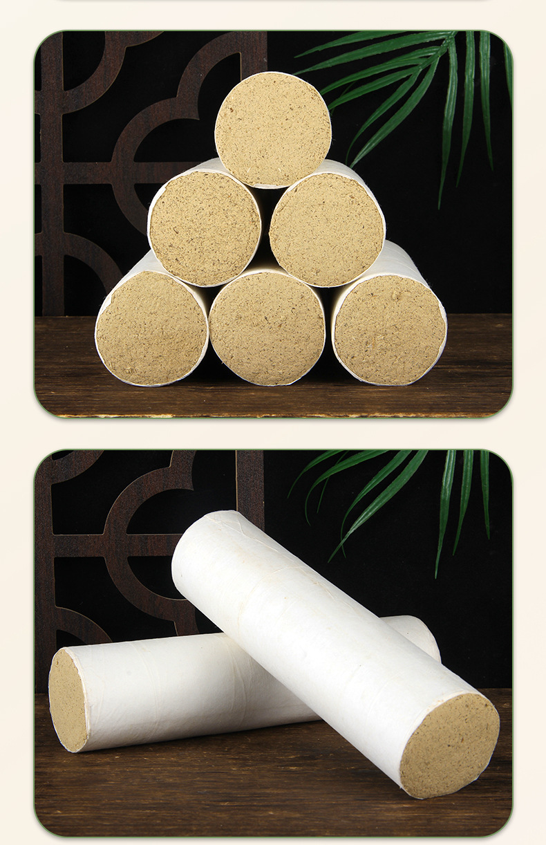 Moxa Stick Ai Tiao 5cm Thick Five-Year Aged Pure Moxa Wool Hand-Rolled Moxibustion Bar 20cm in use