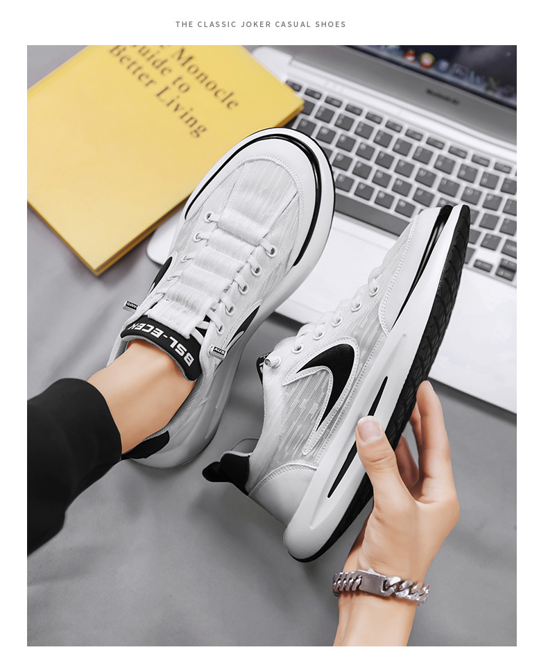 Men's 2023 trend new breathable fashion versatile casual sports board summer niche design style dad shoes_voghion.com