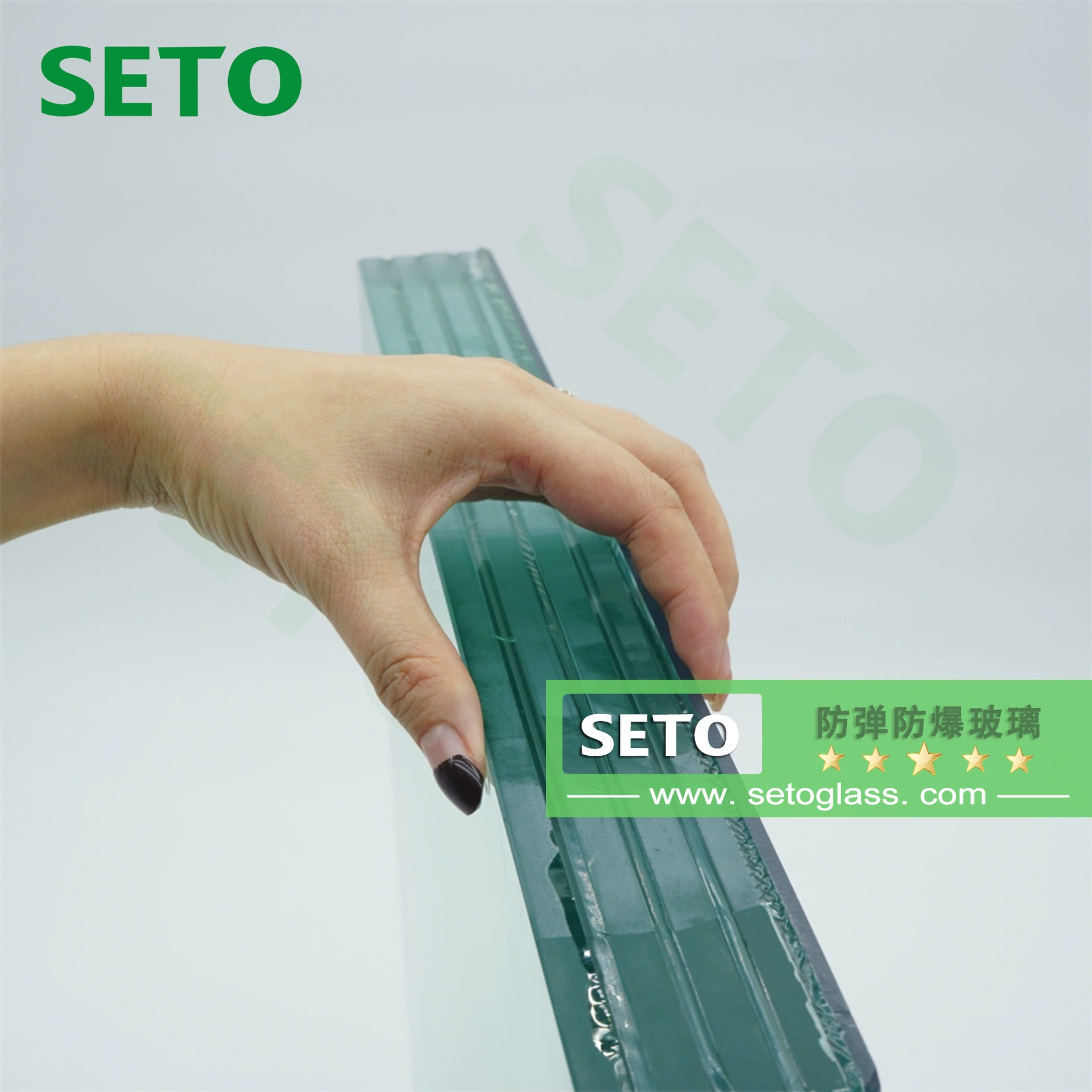 Пуленепробиваемый стеклянный прочность завод 10-120 мм толщина пользовательских зданий двери и окна пуленепробиваемый стекло