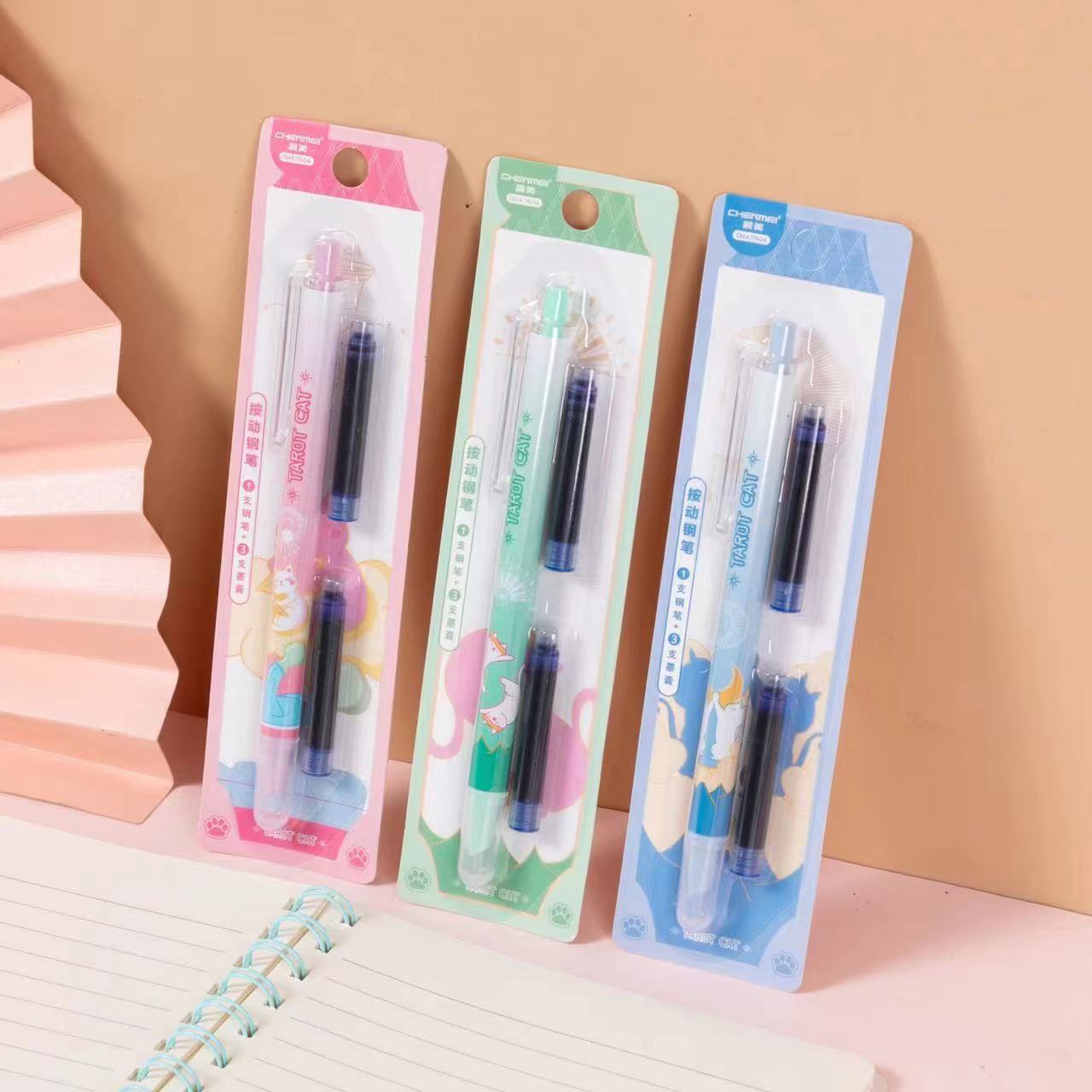 Cartoon pen for students
