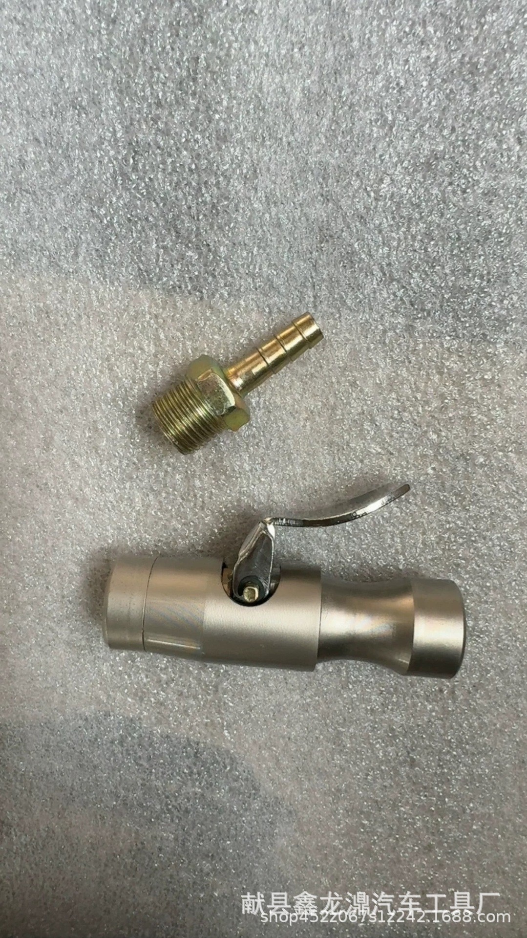 Tire Inflation Nozzle Copper Self-Locking Car Air Pressure Gauge Inflator Tire Pressure Gauge Inflator Nozzle Inflation Tube