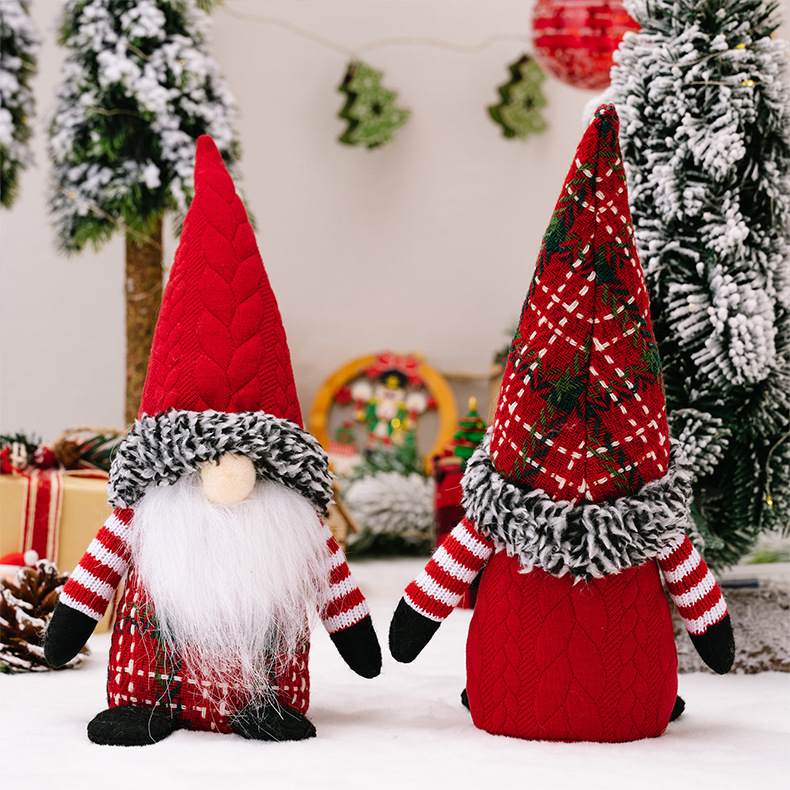 Christmas Classic Style Color Block Cloth Polyester Holiday Decorative Props display picture 3