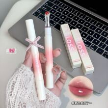 kakashow水漾柔色唇蜜熨斗刷头清透水光嘟嘟韩系显嫩跨境唇釉口红