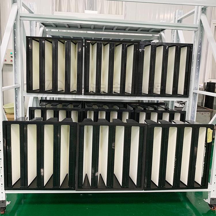 方舱医院隔离病房 4V空气过滤器 排风 回风预过滤