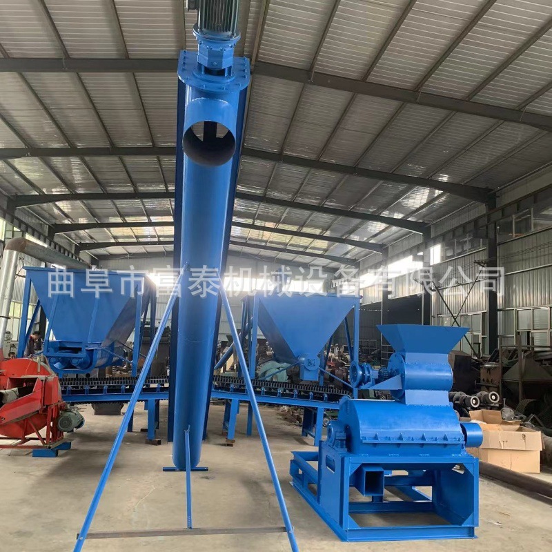 Powdering machine for high-humidity and semi-moist materials Chicken…