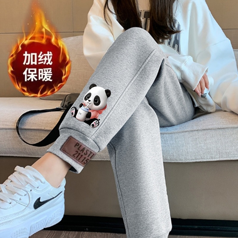 K63 벨벳 그레이 팬츠 밀크 팬더