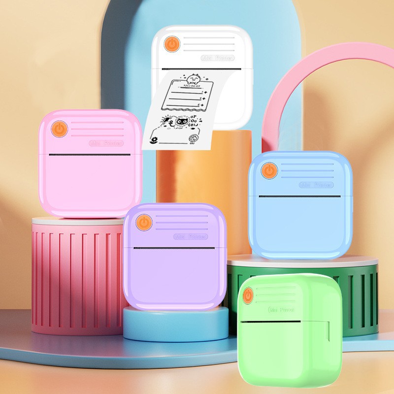 Nueva impresora térmica transfronteriza A35 HD portátil de mano Bluetooth conexión mini estudiante impresión de preguntas incorrectas