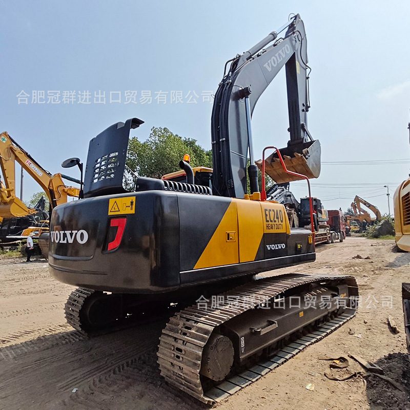 Comercio exterior venta directa Volvo EC240 excavadora tipo orugas gran construcción retroexcavadora hidráulica image 5