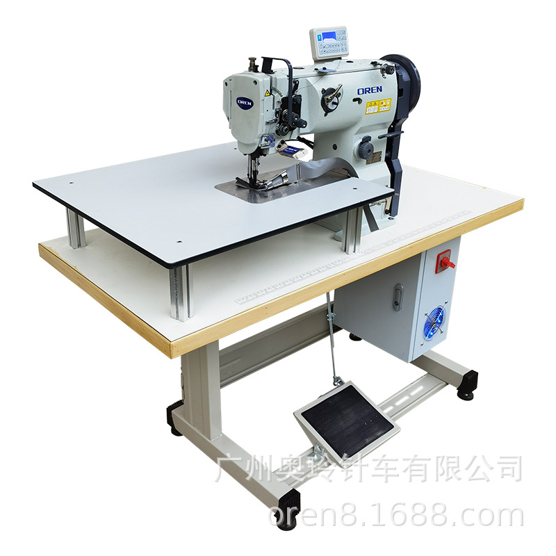 木板大嘴高车 综合送料缝纫机  高头车供应奥玲电脑包边机RN8B-V