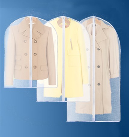 Translucent Suit Storage Bag Coat Dust Bag Hanging Bag Clothes Dust Cover Clothes Storage Bag Clothes Cover