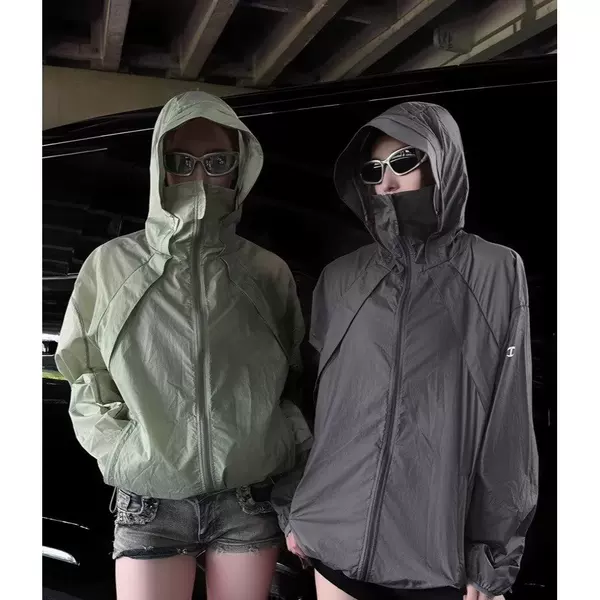 NORYBRAND "Light Breeze" Mesh Breathable UV Protection Sunscreen Jacket, Lightweight and Comfortable Sunscreen Coat