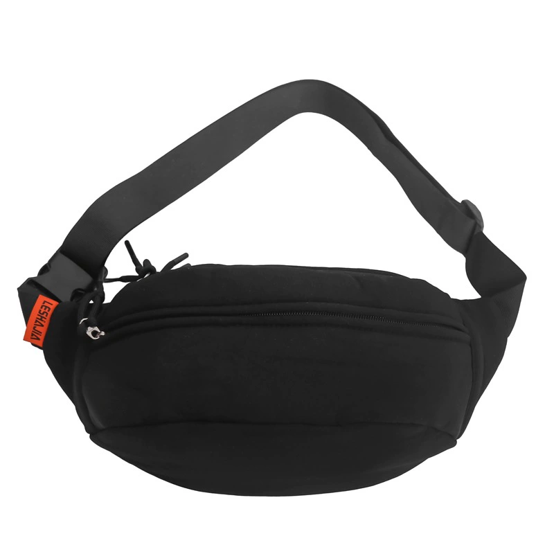 Сумка через плечо (chest bag) стёганая, демисезонная, мультицвет, универсальный пояс/ремень, 36×10×16 см